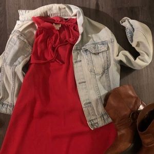 JCrew Sleeveless Pink Top.